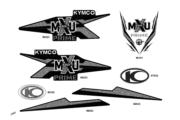 F24 Emblem ● Stripe parts diagram thumbnail