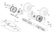 F08 Wheel Assy Rr parts diagram thumbnail