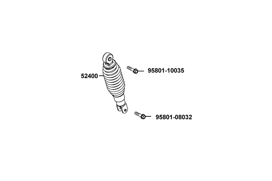 F16 Rear Cushion parts diagram