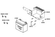 F11 Battery parts diagram thumbnail