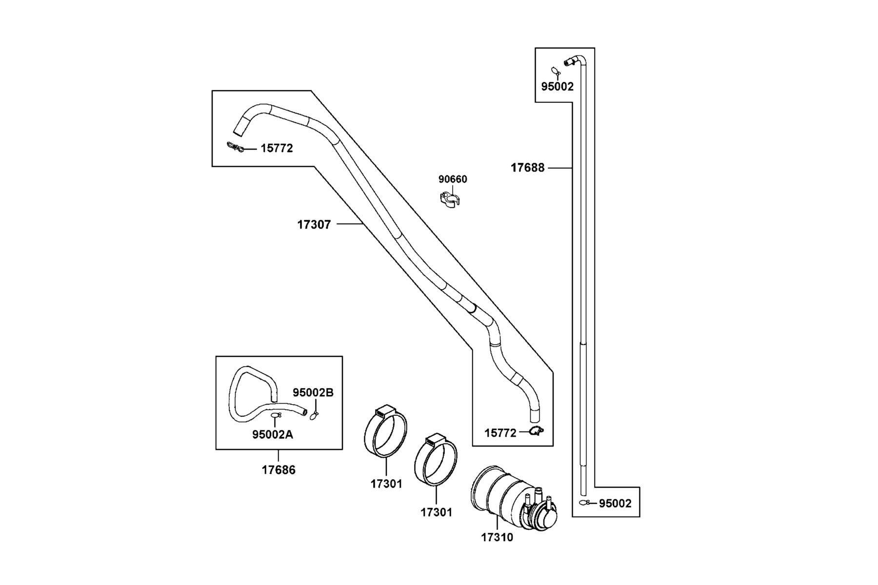 MXU 700i LE(2021) Canister parts diagram