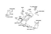 F22 Rear Pipe Sub Frame parts diagram thumbnail