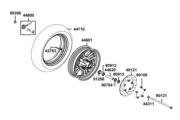 F07 Front Wheel parts diagram thumbnail