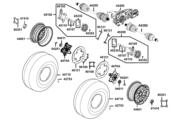 F07 Front Wheel parts diagram thumbnail