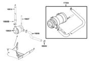 F21 Air Cleaner Two parts diagram thumbnail