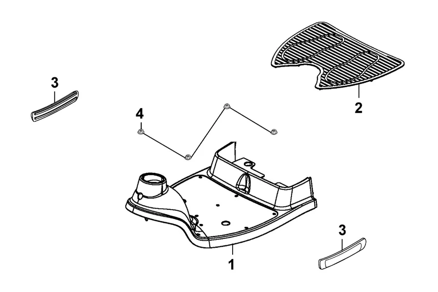 F02 Floor parts diagram