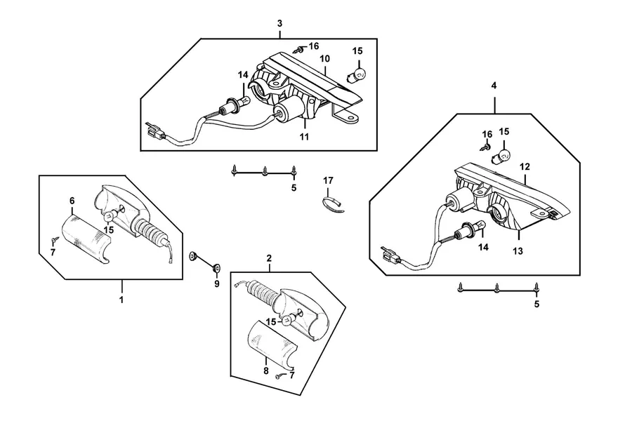 F09 Winker parts diagram