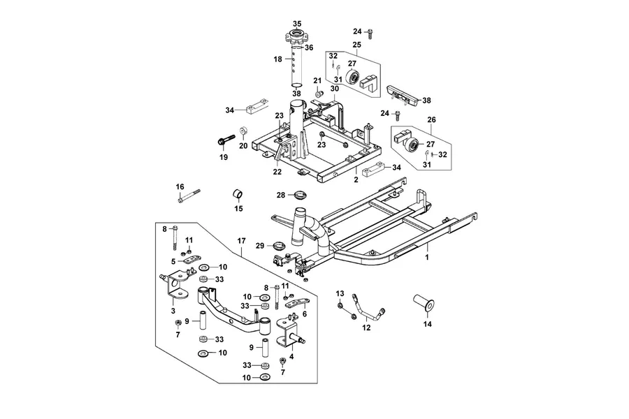 F10 Frame Body parts diagram