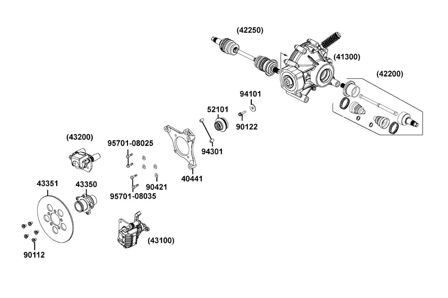 F18 Disk Assy Rr Brk parts diagram