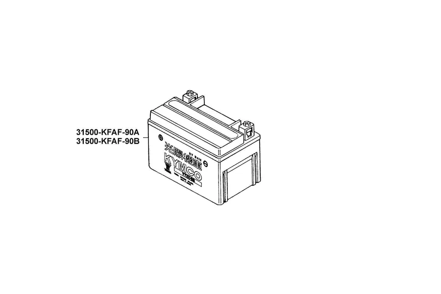 F11 Battery parts diagram