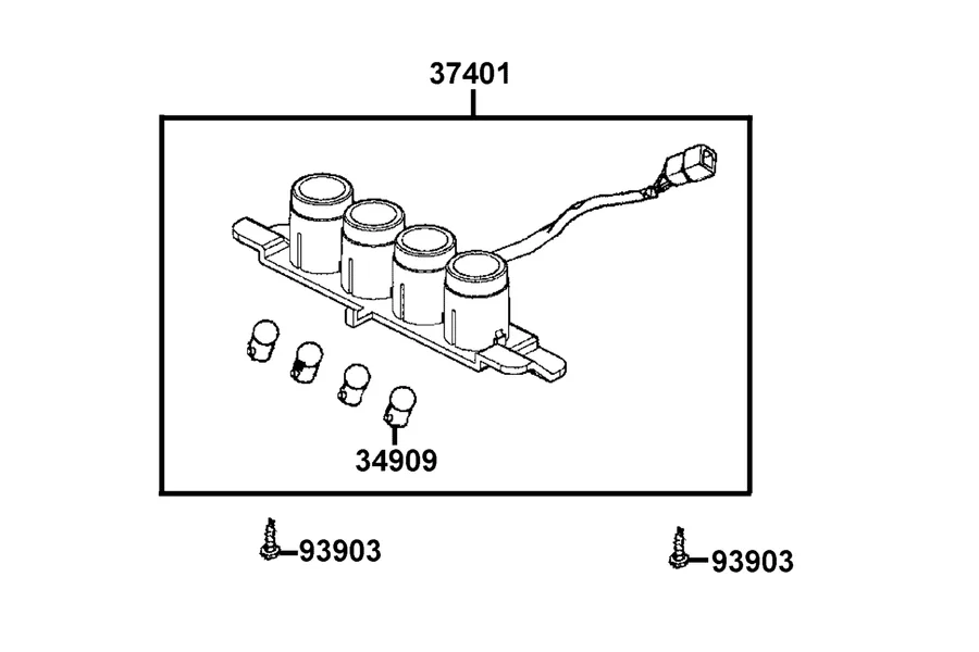 F02 Pilot Lamp parts diagram