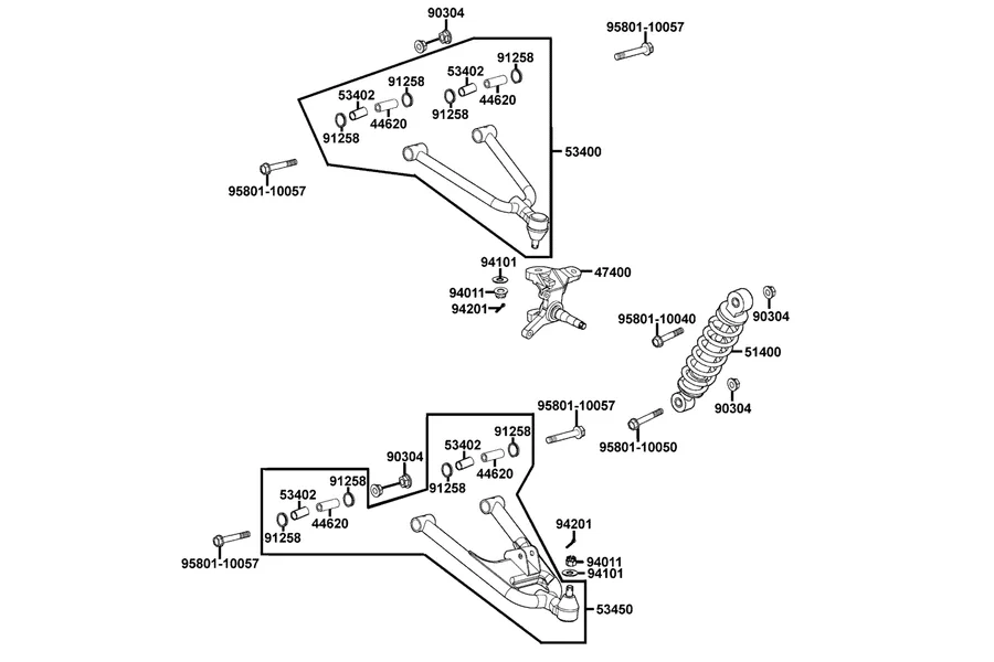 F16 Cushion and Right Arm Swing parts diagram
