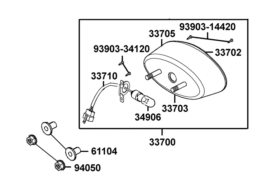 F15 Rear Light parts diagram