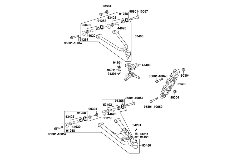F16 Cushion and Right Arm Swing parts diagram