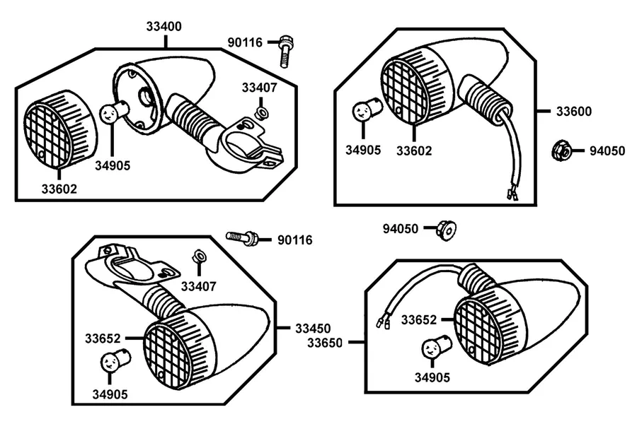 F24 Winker parts diagram
